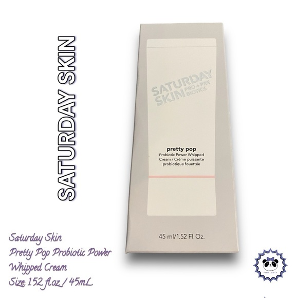 ❤️ 2 for $19- Saturday Skin | Pretty PopProbiotic Power Whipped Cream, Full, NEW - Picture 1 of 7